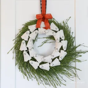 16 inch Ghost Wreath -DOORBUSTER SALE!