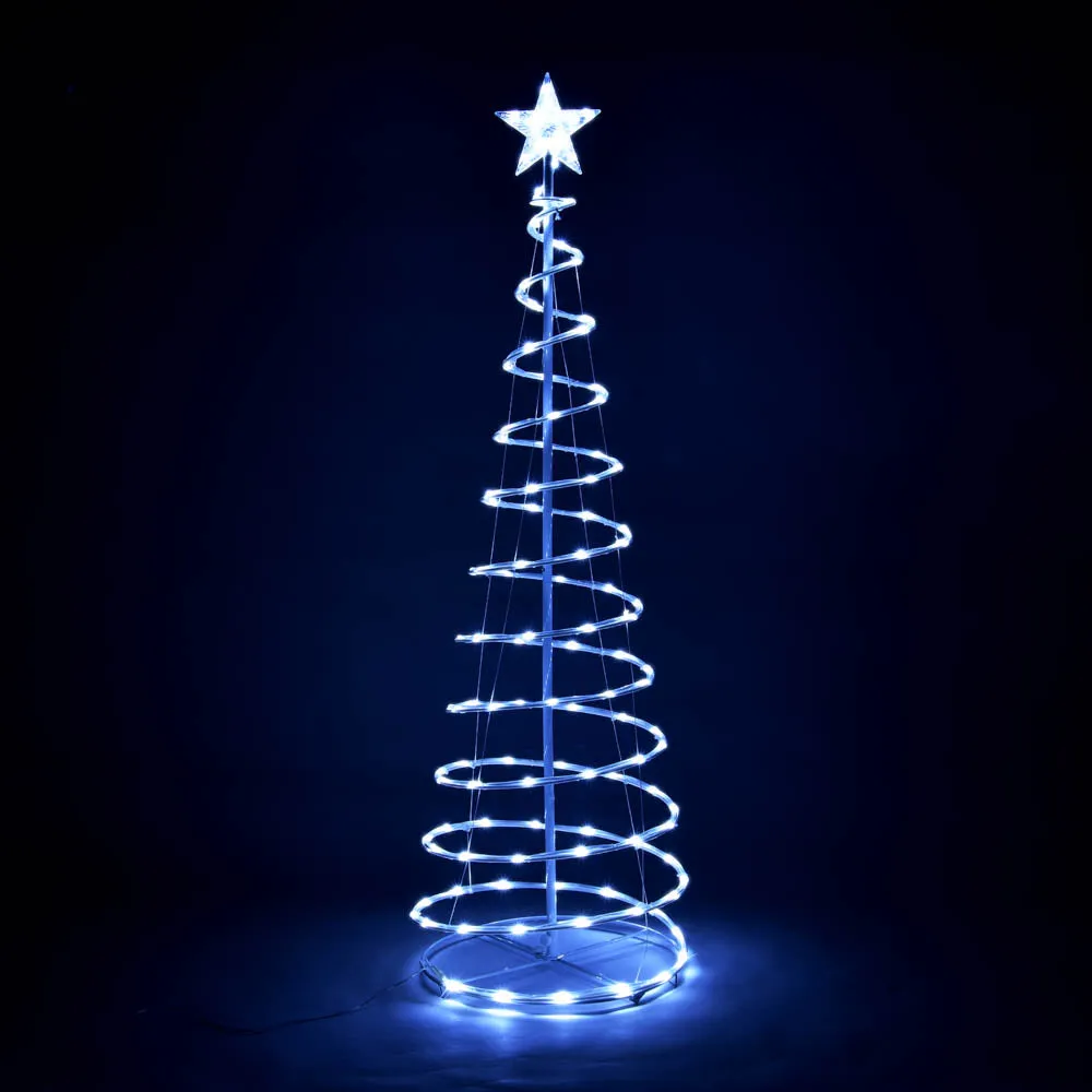 5' LED Spiral Xmas Tree USB Powered Outdoor/Indoor