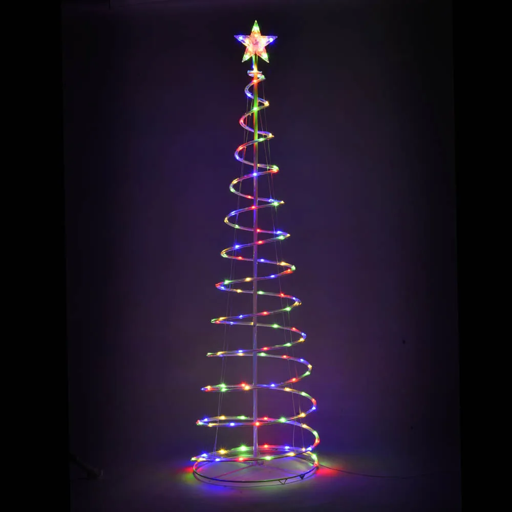 6' LED Spiral Xmas Tree USB Powered Outdoor/Indoor