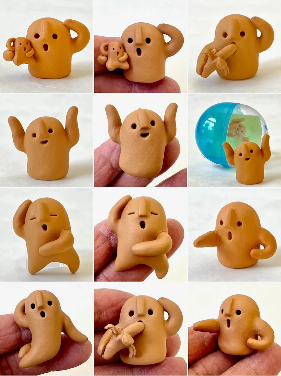 70238 Haniwa Clay Mascot Figurine Capsule-6