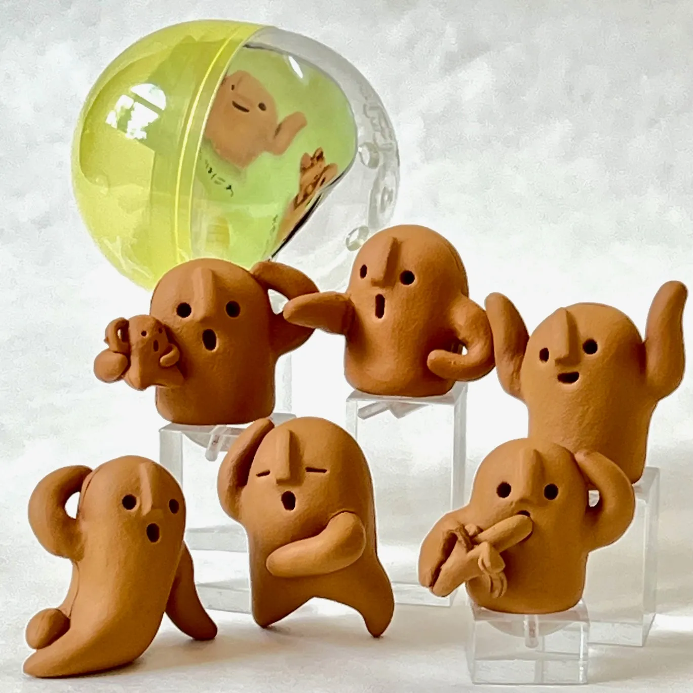 70238 Haniwa Clay Mascot Figurine Capsule-6