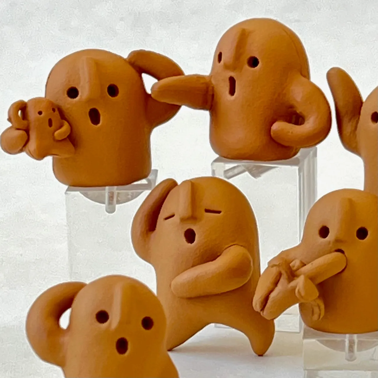 70238 Haniwa Clay Mascot Figurine Capsule-6