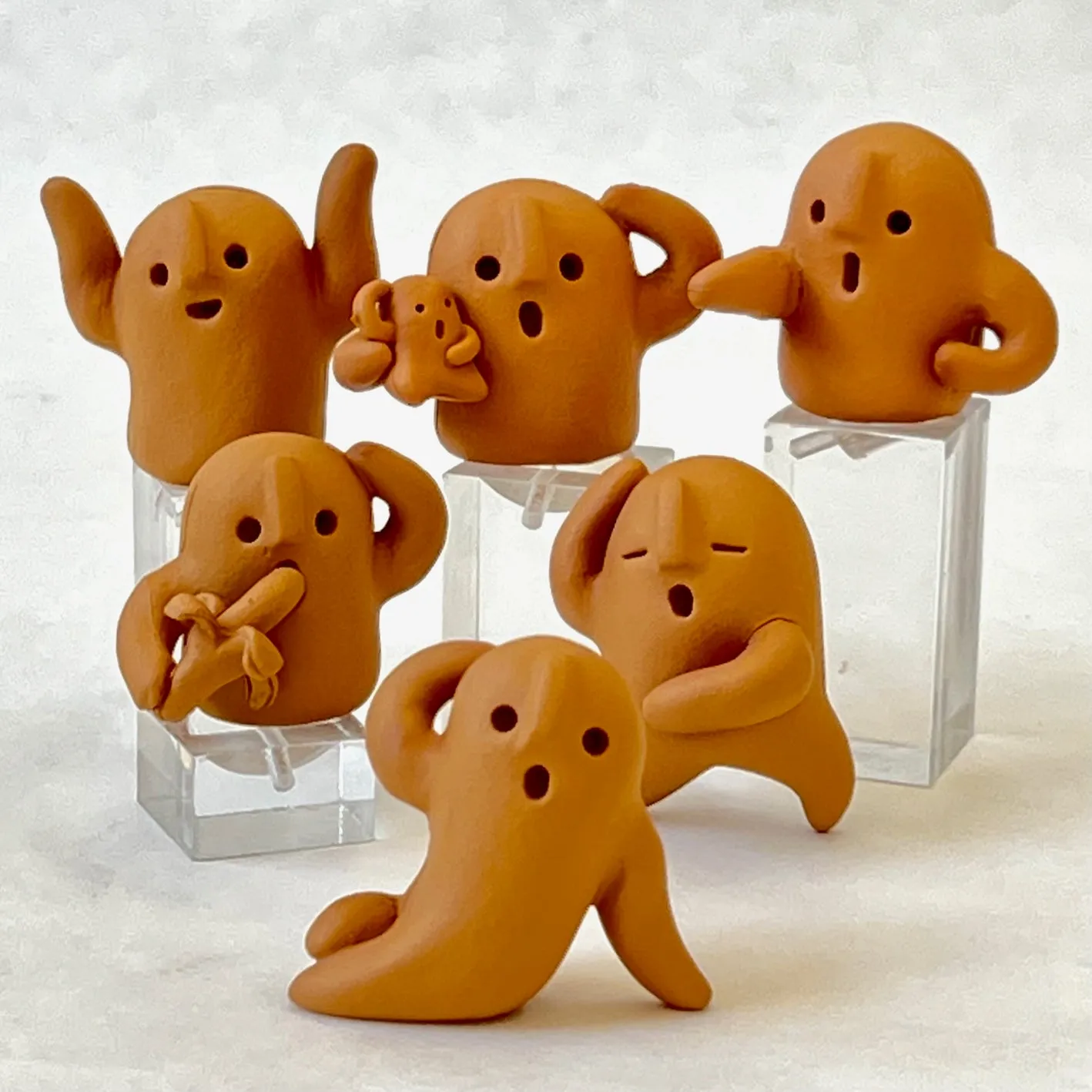 70238 Haniwa Clay Mascot Figurine Capsule-6