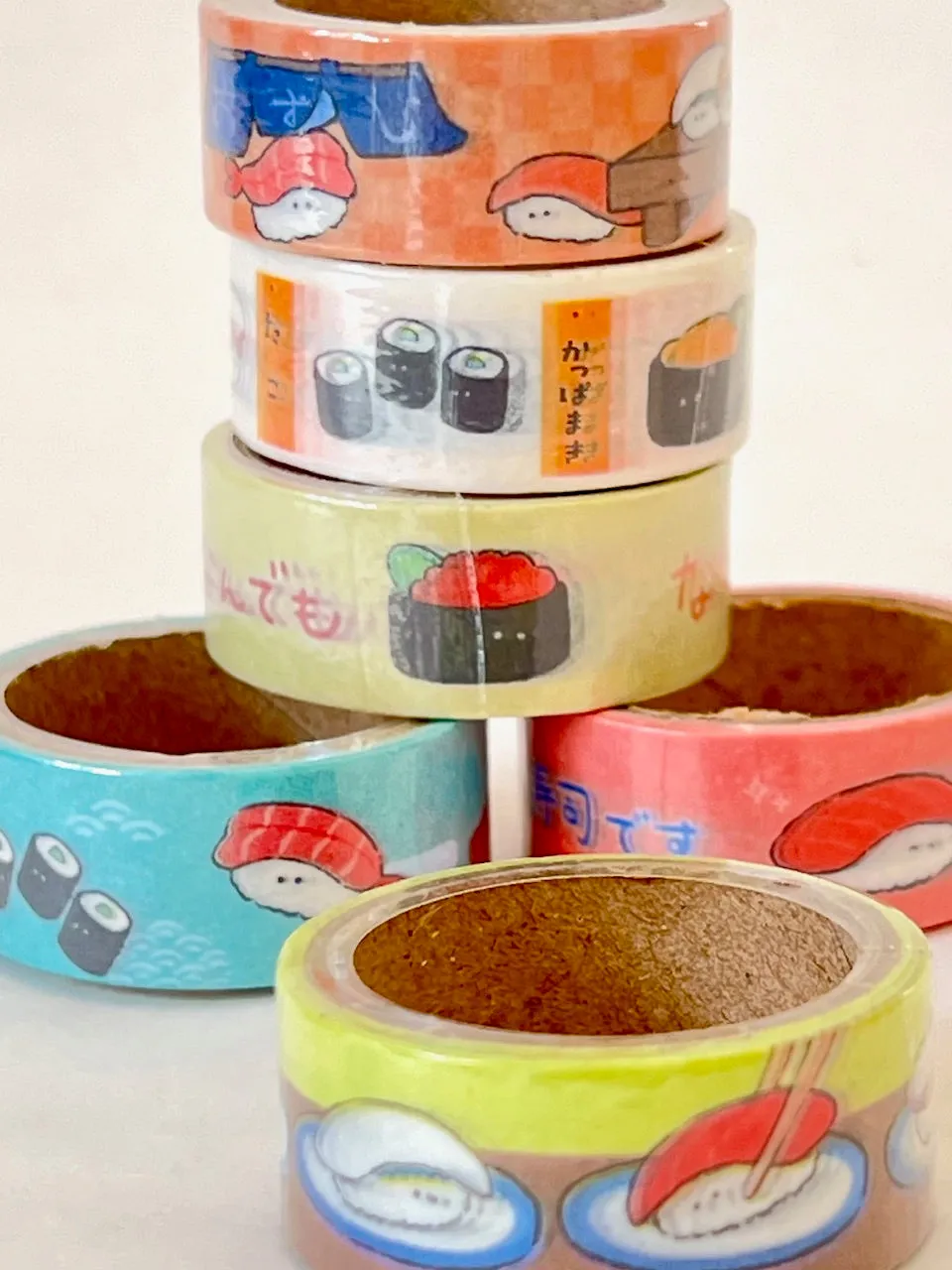 70283 Sushi Masking Washi Tape Capsule-6