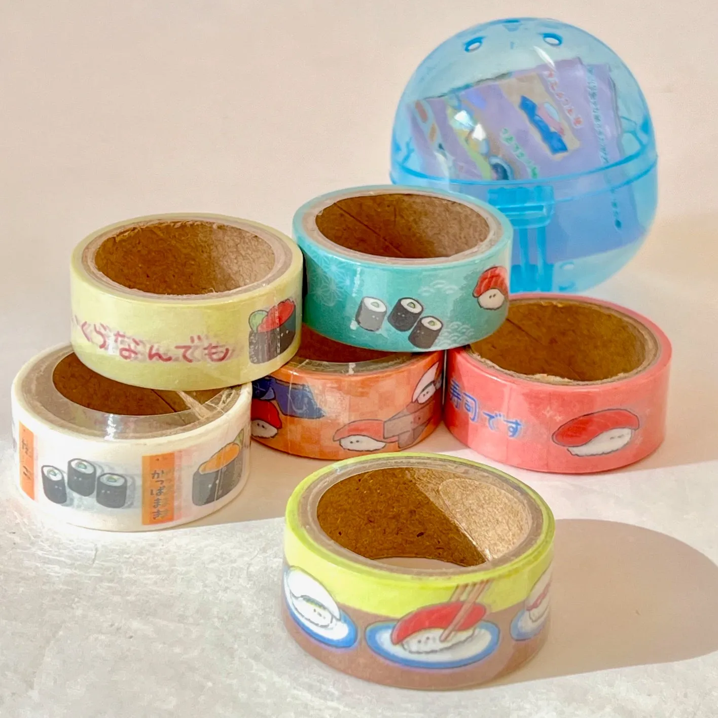 70283 Sushi Masking Washi Tape Capsule-6