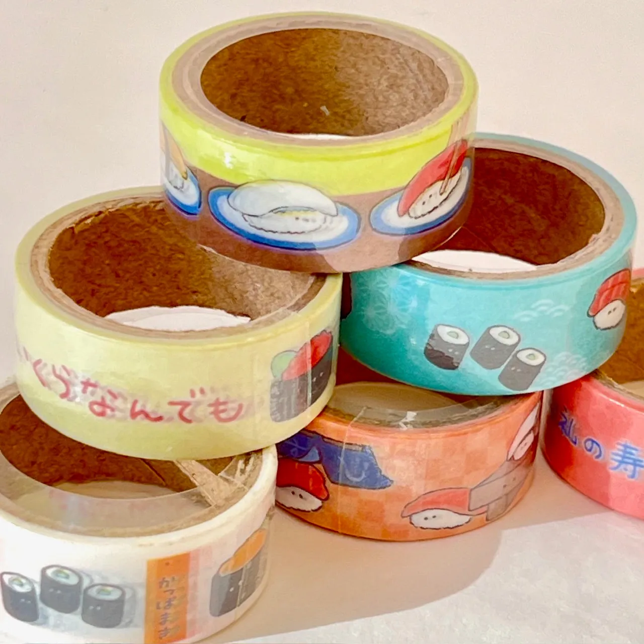 70283 Sushi Masking Washi Tape Capsule-6