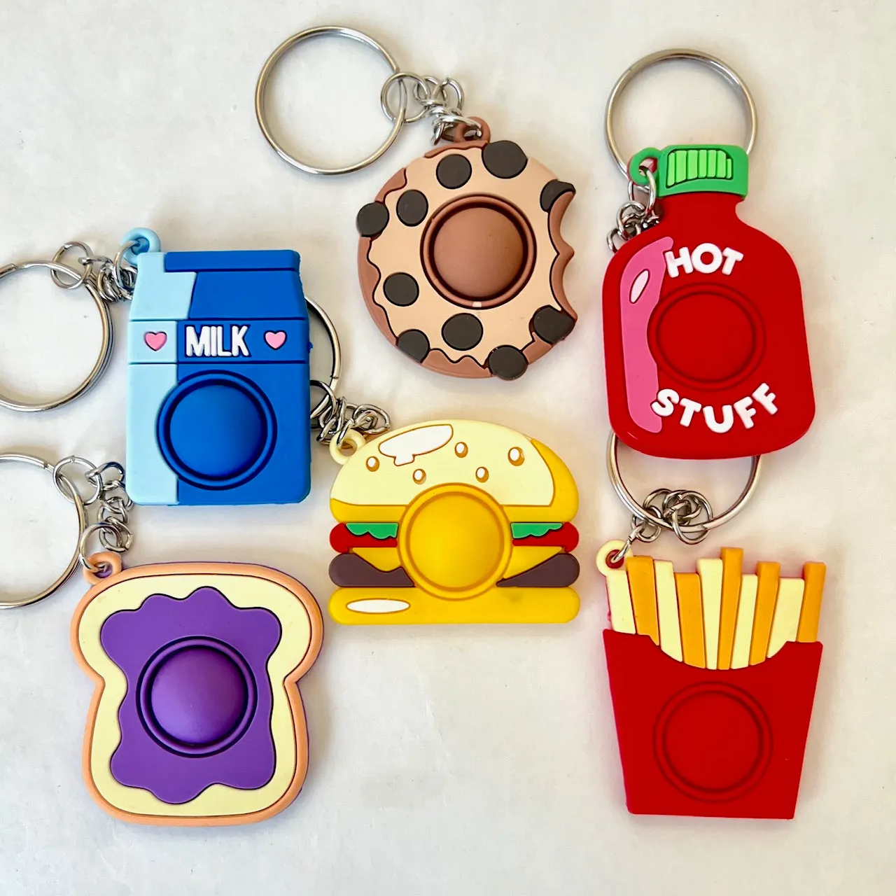 70310 Diner Food Pop Fidget Charm Capsule-6