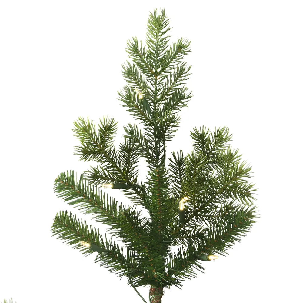 9' x 74" Eagle Fraser Full Artificial Xmas Tree with Warm White Dura-lit LED