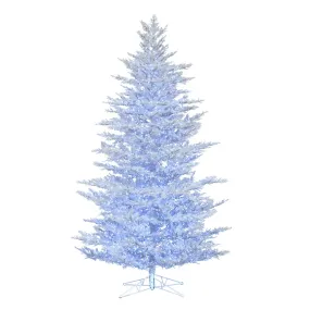 9'x60" Artificial Xmas Tree Low Voltage LED Pure White Wide Angle 3mm Light