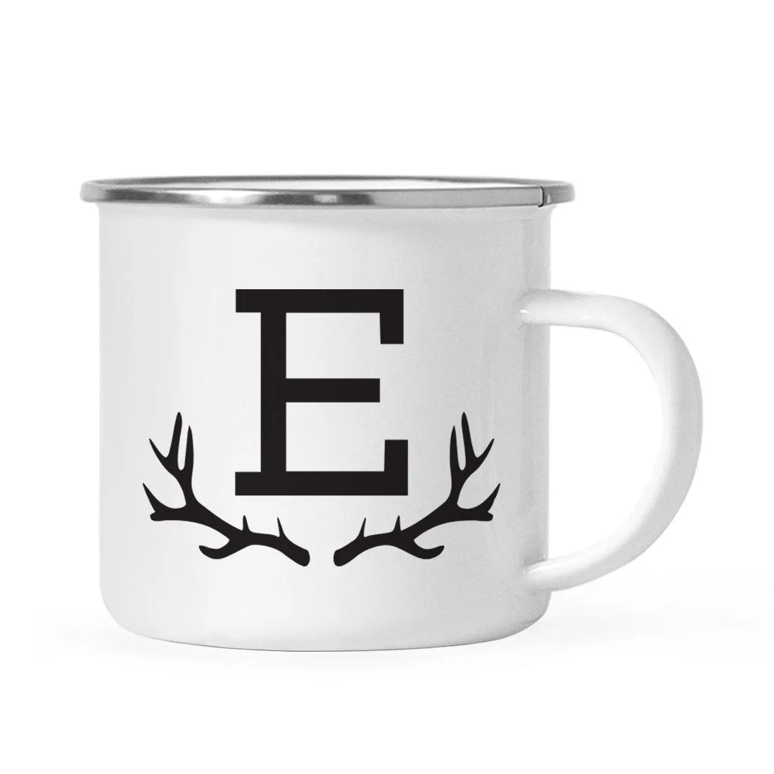 Andaz Press 11oz Deer Antler Monogram Campfire Coffee Mug