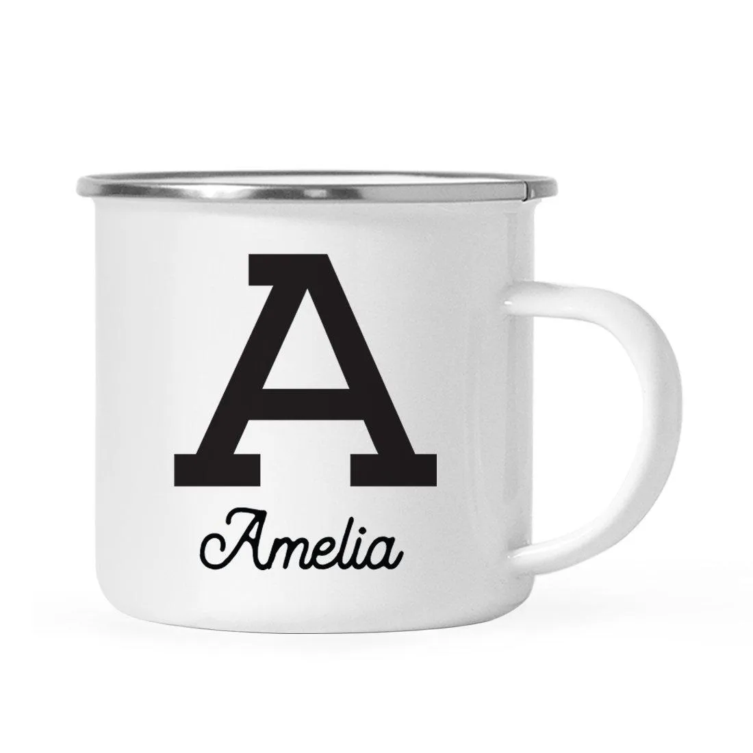 Andaz Press 11oz Personalized Camp Monogram Campfire Coffee Mug