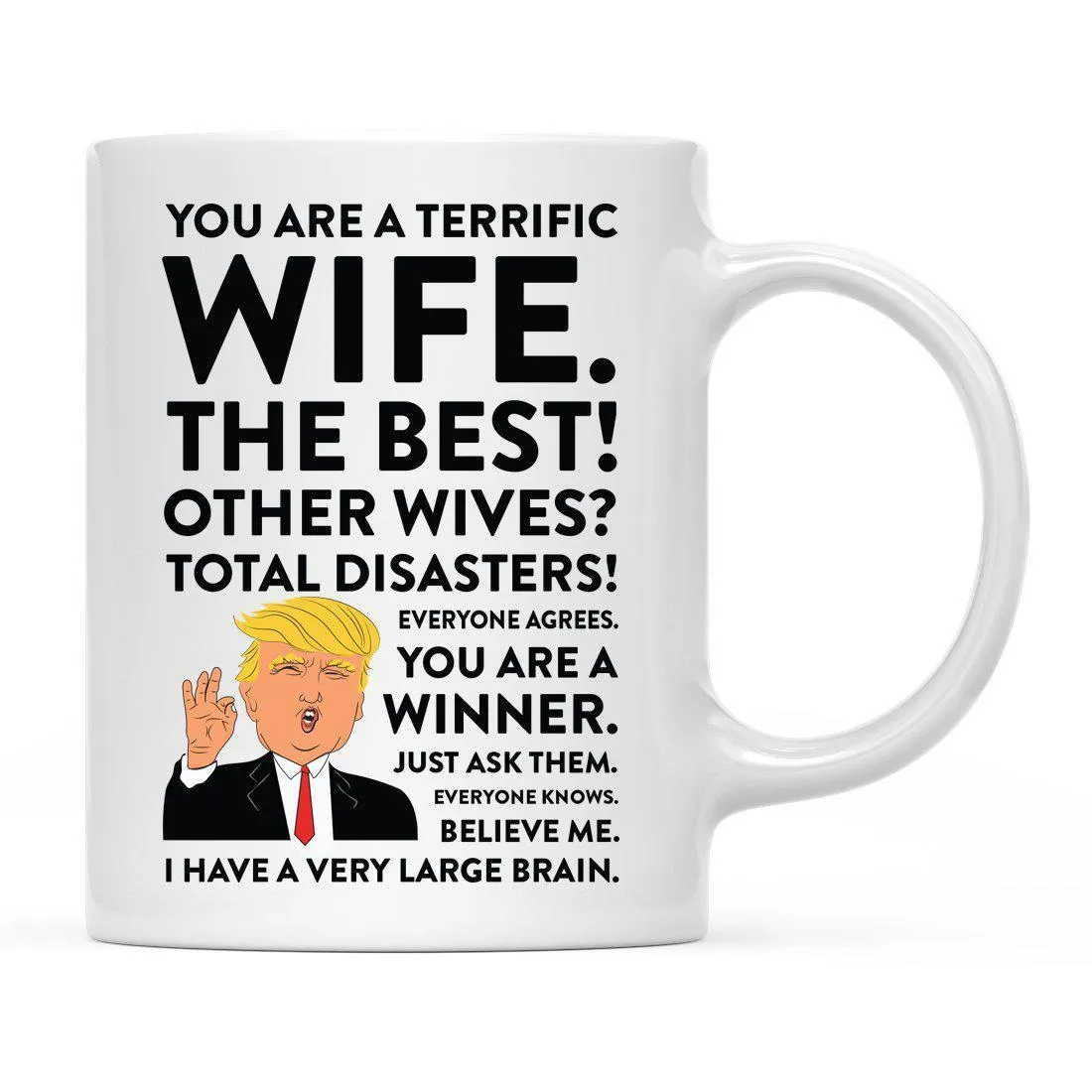 Andaz Press 11oz President Donald Trump Family Terrific Part 2 Coffee Mug