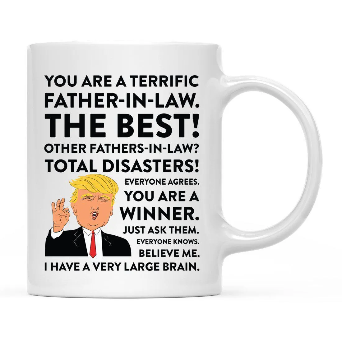 Andaz Press 11oz President Donald Trump Family Terrific Part 2 Coffee Mug