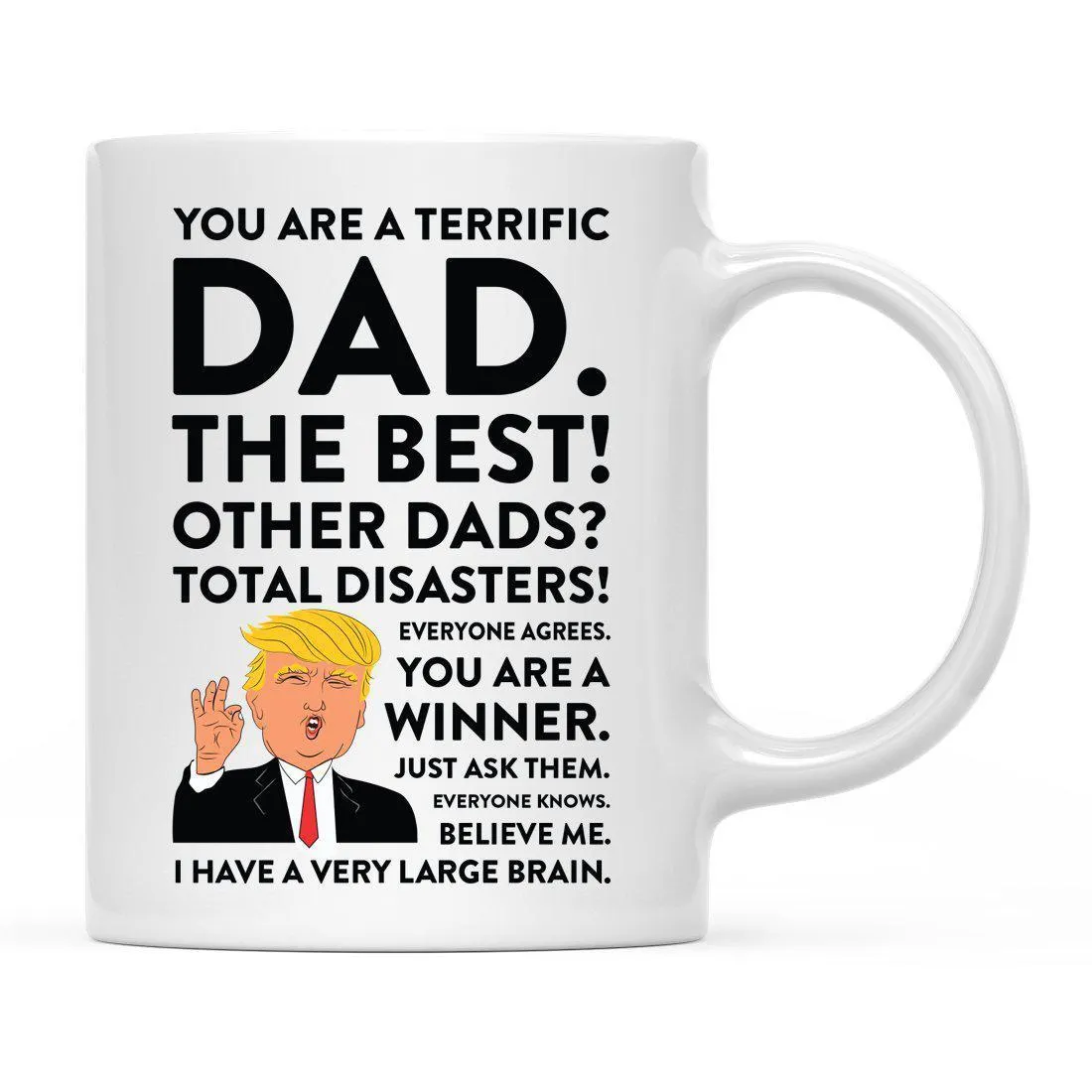 Andaz Press 11oz President Donald Trump Family Terrific Part 2 Coffee Mug