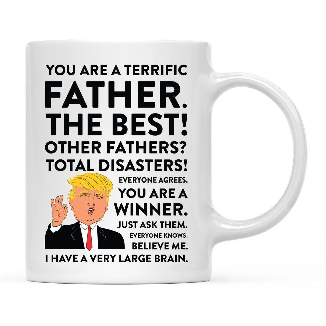 Andaz Press 11oz President Donald Trump Family Terrific Part 2 Coffee Mug