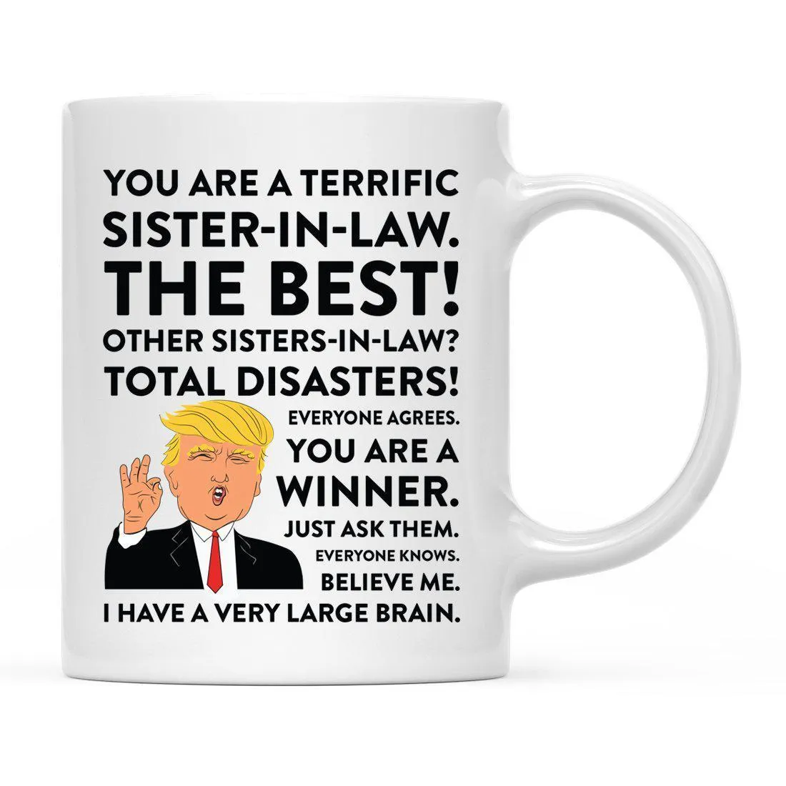 Andaz Press 11oz President Donald Trump Family Terrific Part 2 Coffee Mug