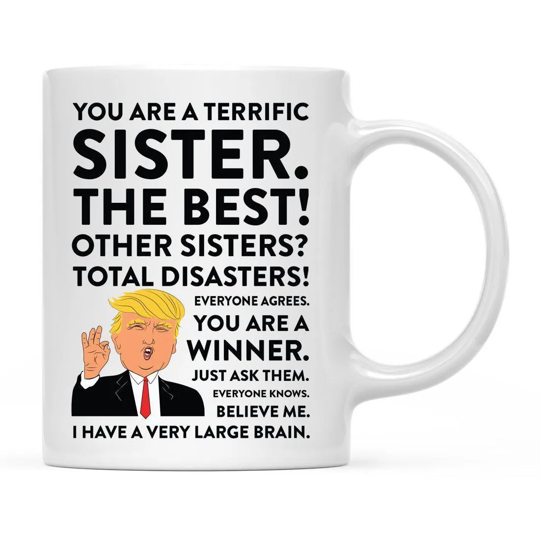 Andaz Press 11oz President Donald Trump Family Terrific Part 2 Coffee Mug