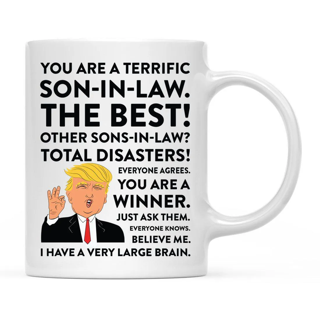 Andaz Press 11oz President Donald Trump Family Terrific Part 2 Coffee Mug