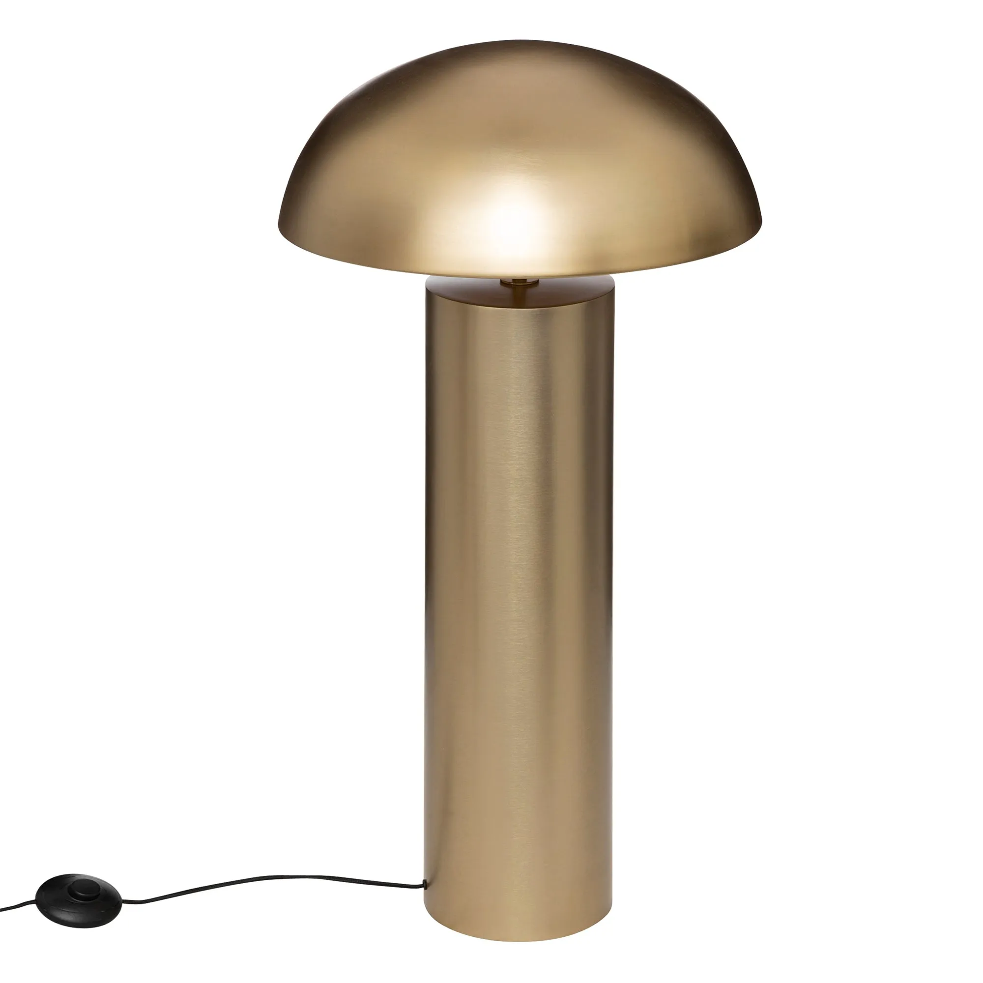 Atmosphera Champi Straight Floor Lamp Gold