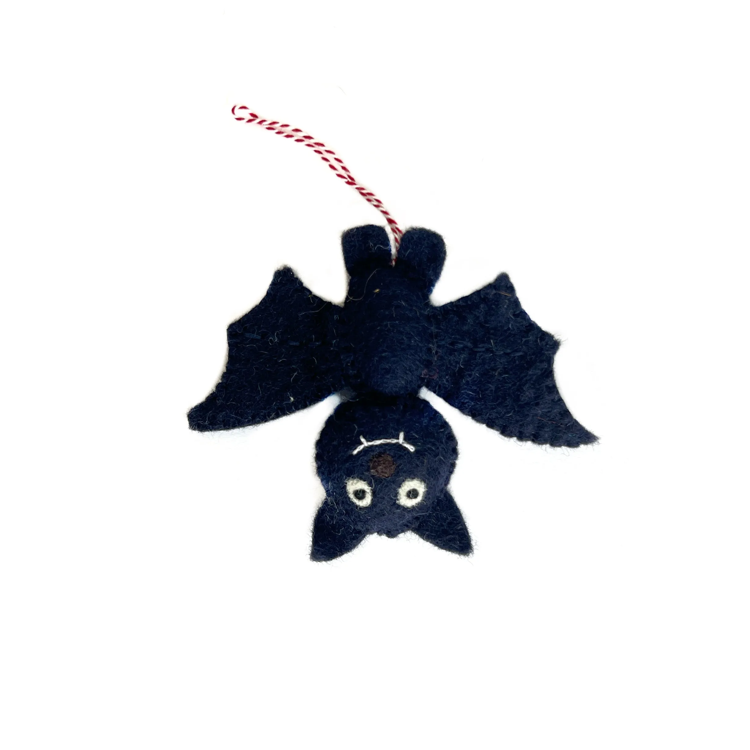 Bat Ornament, Felt Wool