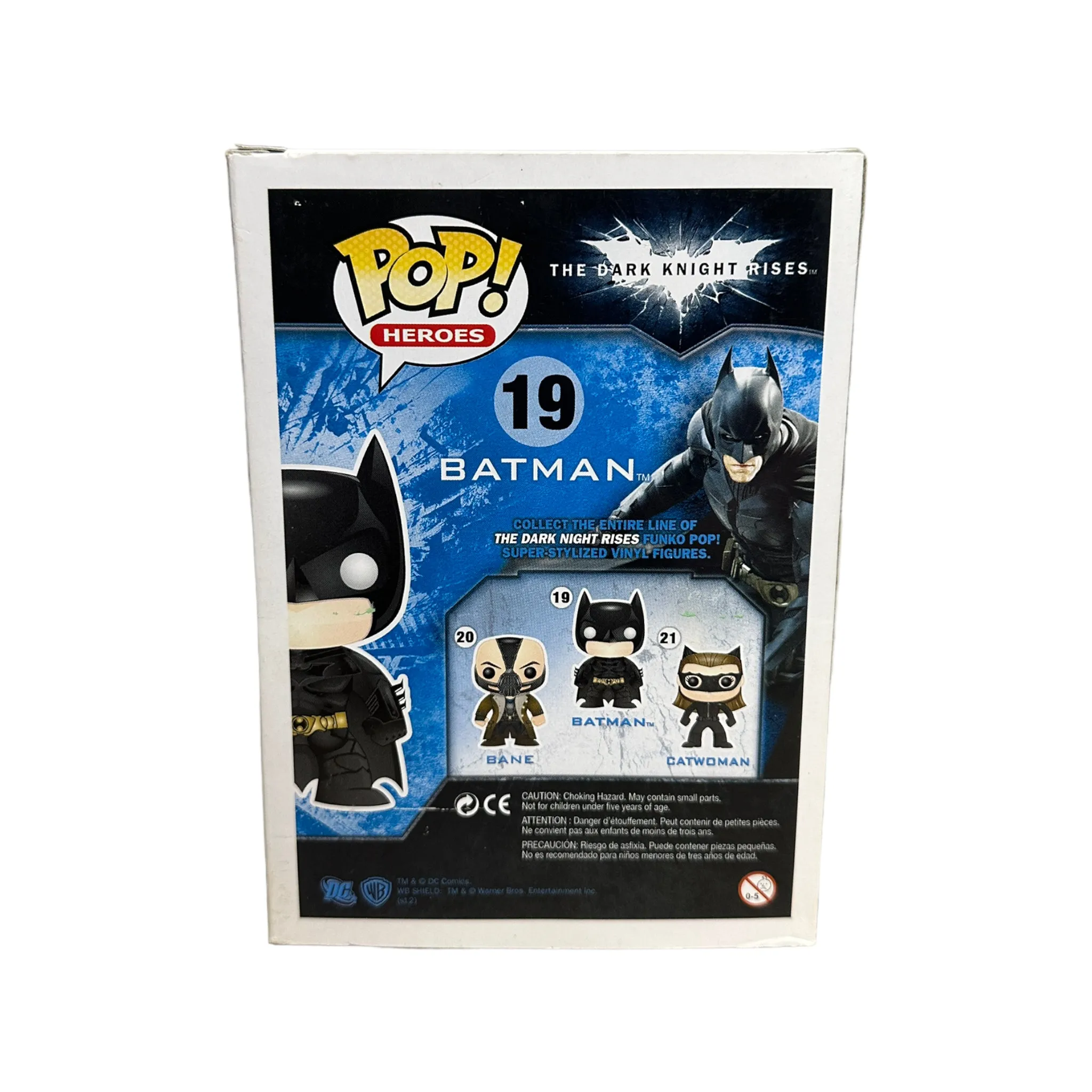 Batman #19 (Patina) Funko Pop! - The Dark Knight Rises - SDCC 2012 Exclusive LE480 Pcs - Condition 6/10