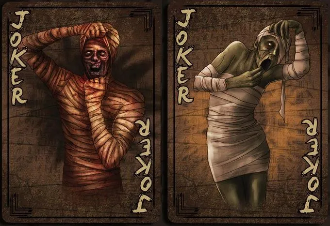 Bicycle Mummies Playing Cards