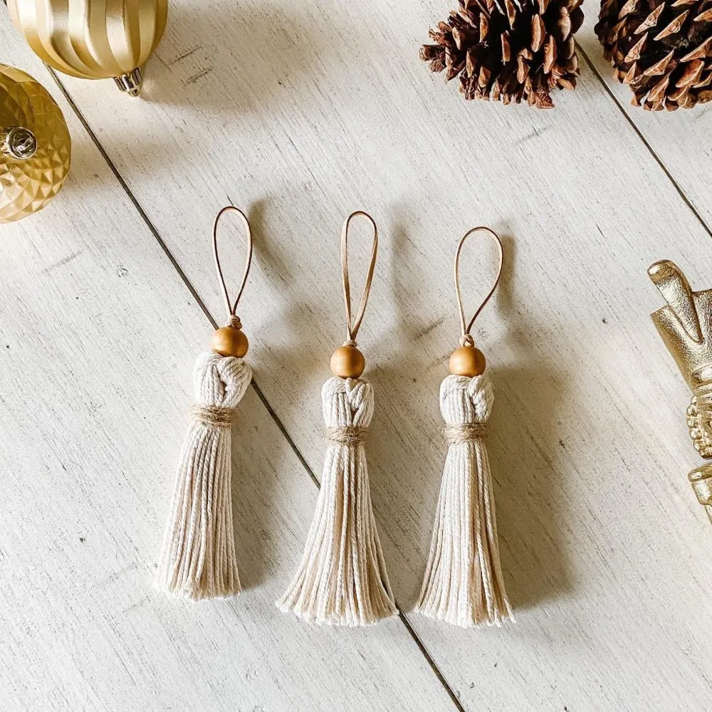 Boho Christmas Ornaments