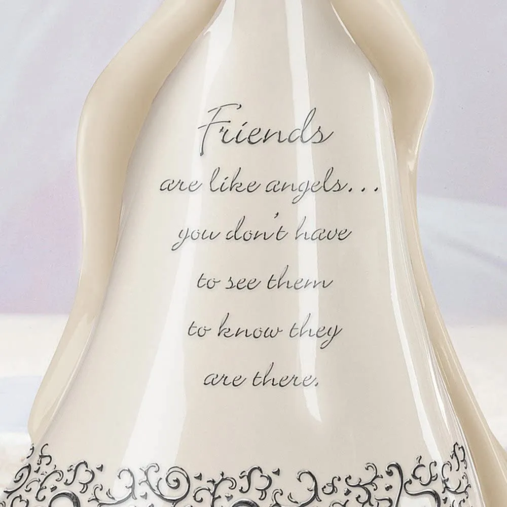 Bradford Exchange Friends are Like Angels Musical Figurine Gift by The