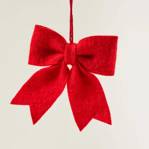 Bundle: Red Bow Ornaments Set of 4