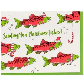 Christmas Fishes Card