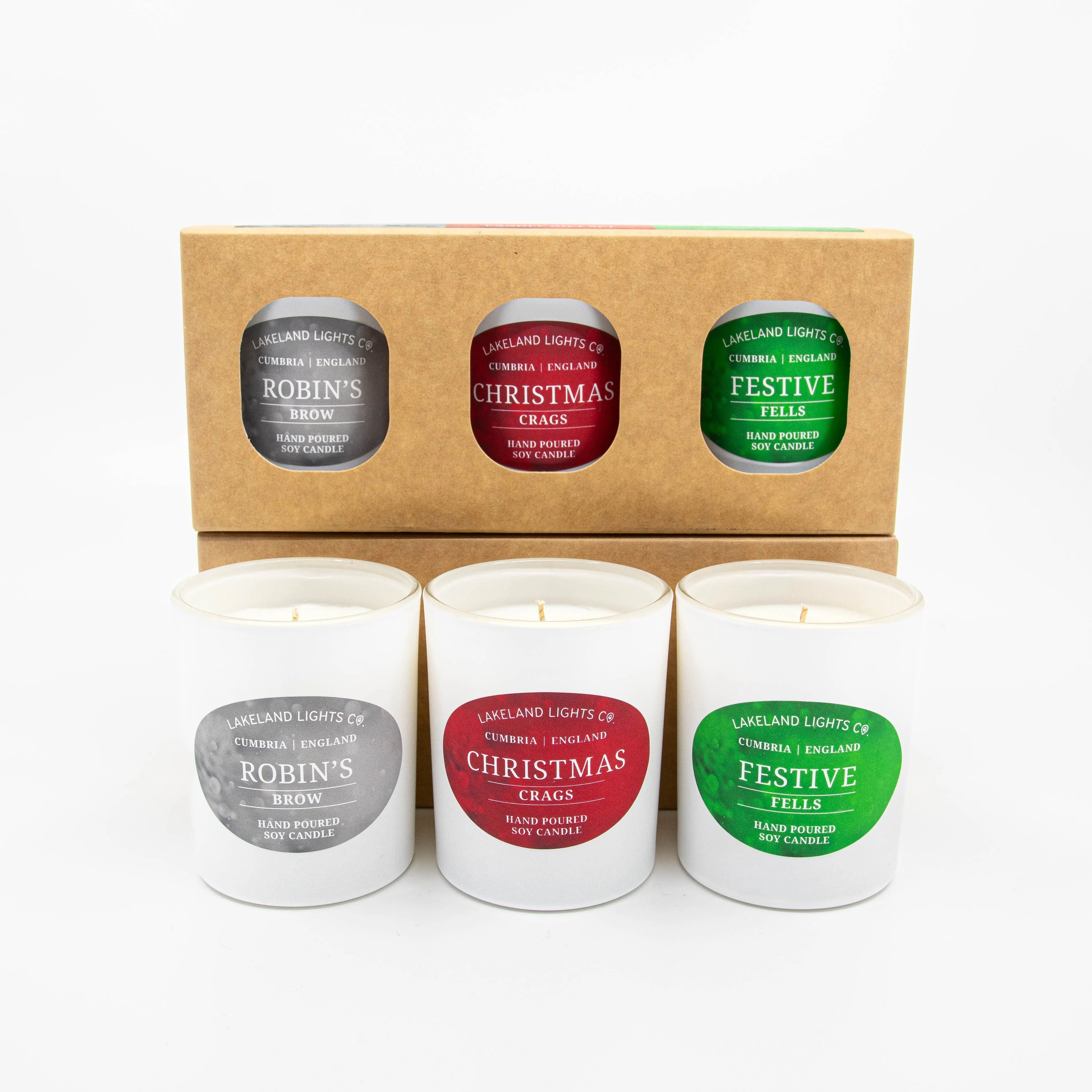 Christmas Three Candle Gift Sets