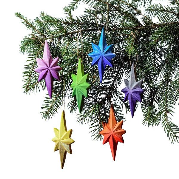 Christmas Tree Decorations - Set Of 6