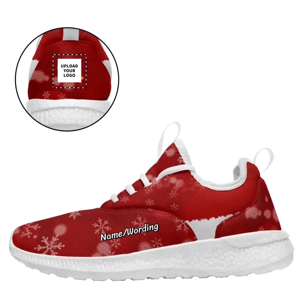 Company gift ideas for customers, business gifts ideas Personalized Christmas Sneakers, Custom Snowflake, Reindeers Shoes, Christmas Gift,BF71-23025602