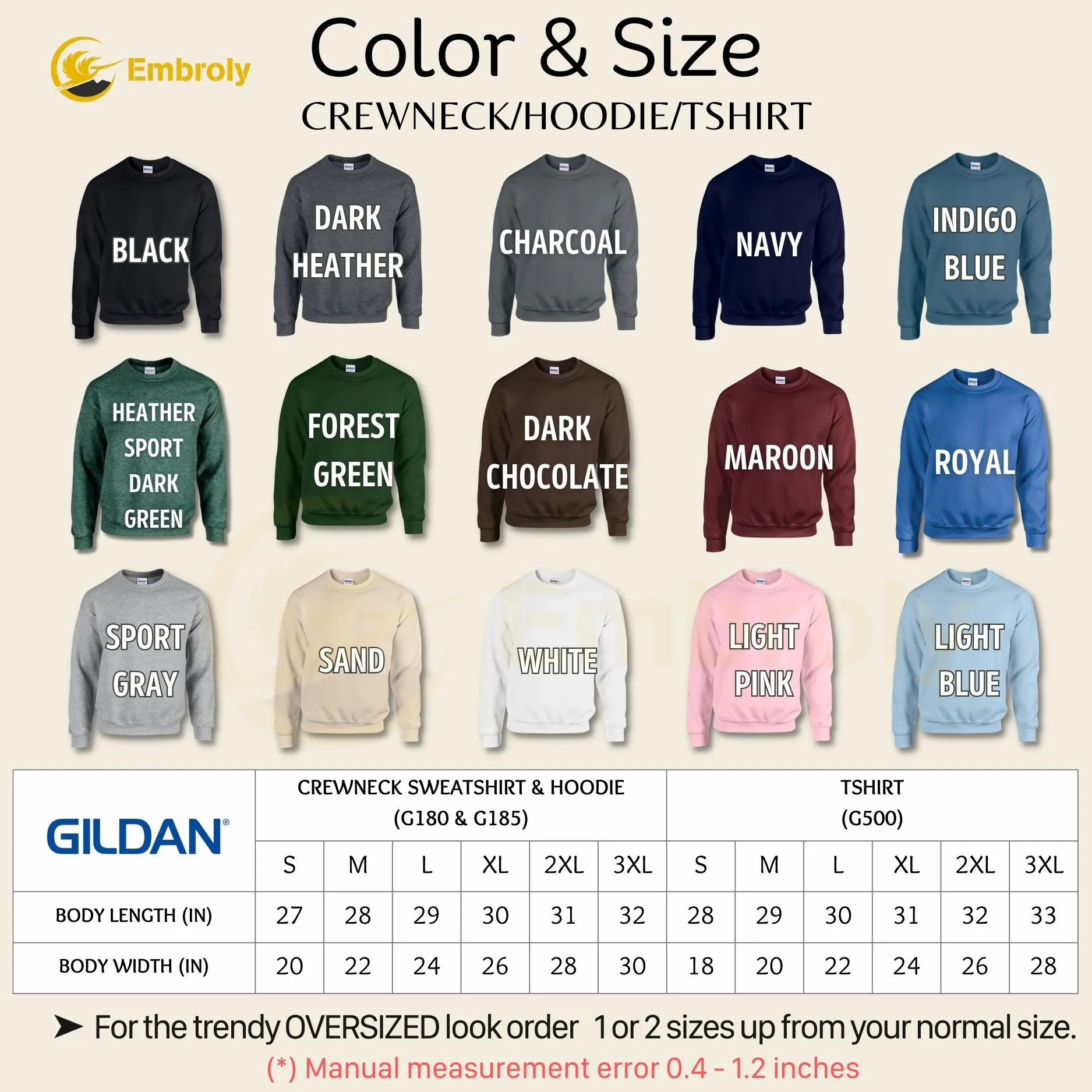 Custom Embroidered Granny Sweatshirt with GrandKids Names on Sleeve