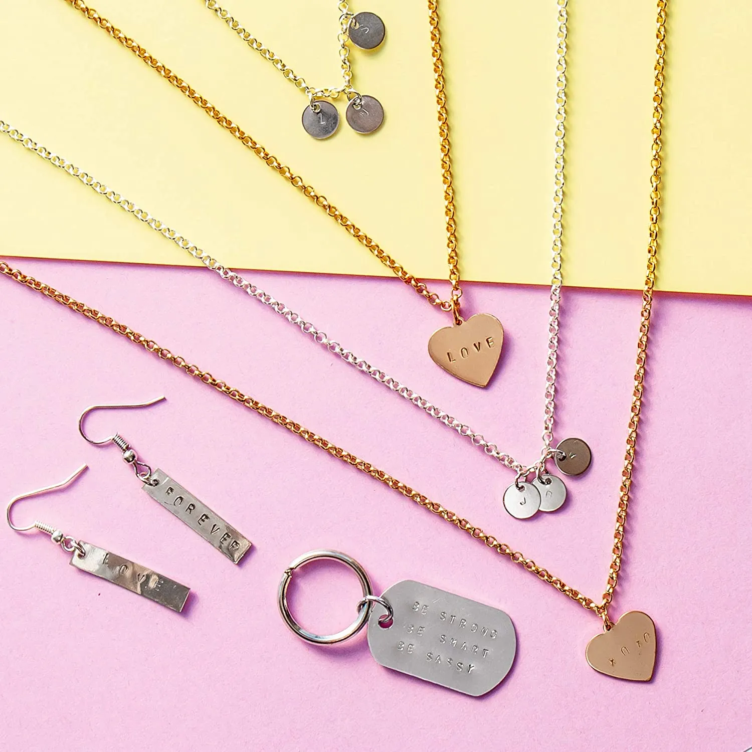 DIY Hand Stamped Jewelry Kit