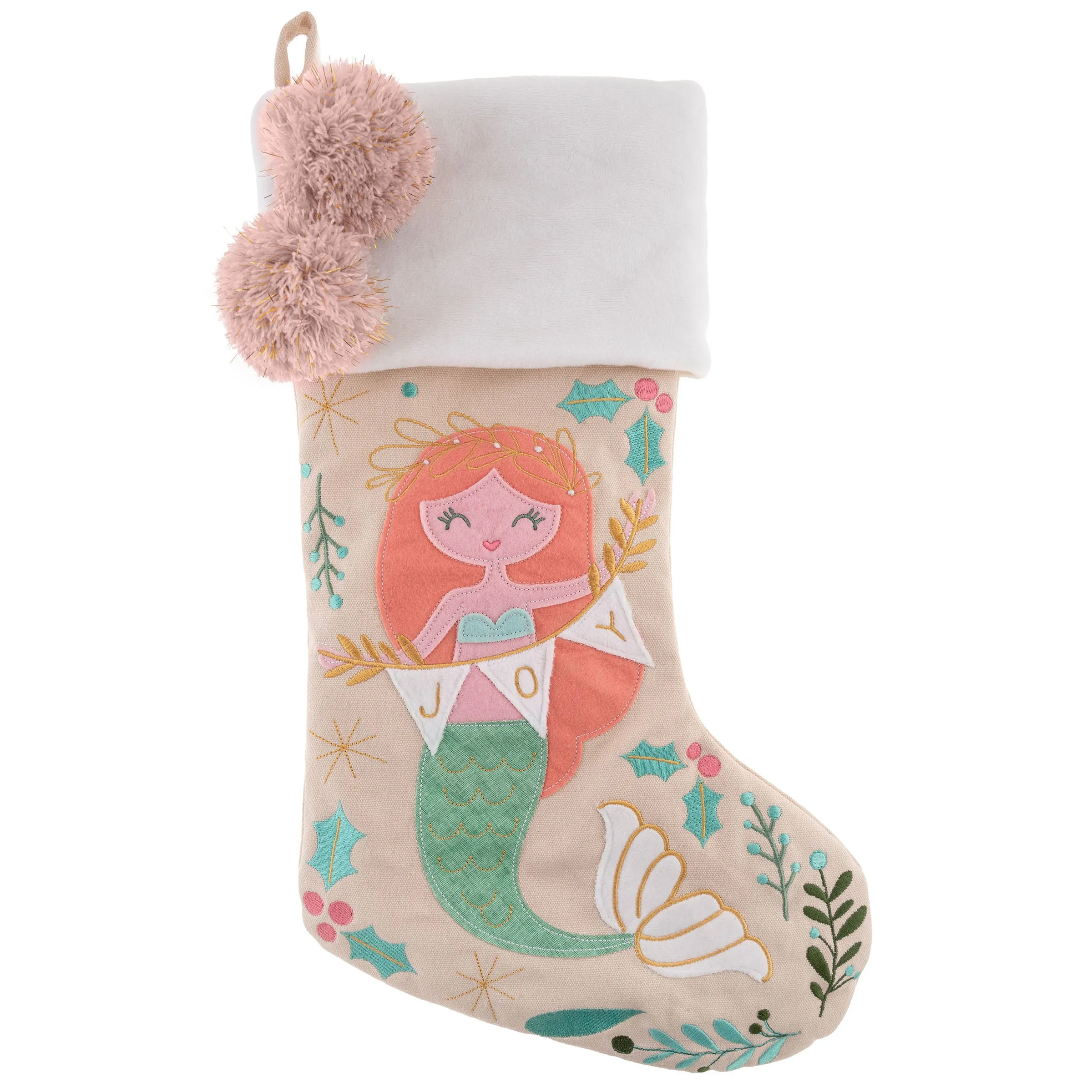 Embroidered Stocking