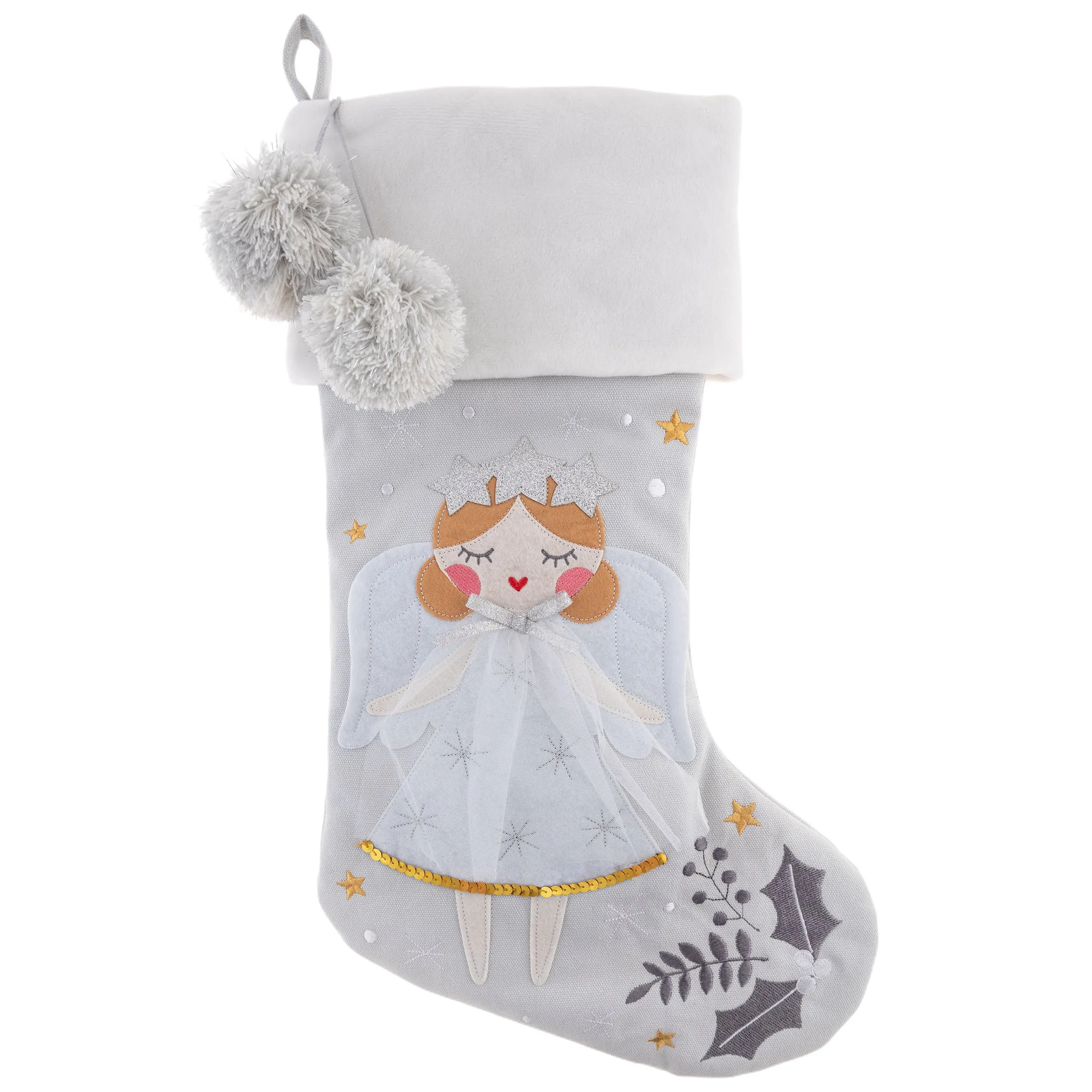 Embroidered Stocking