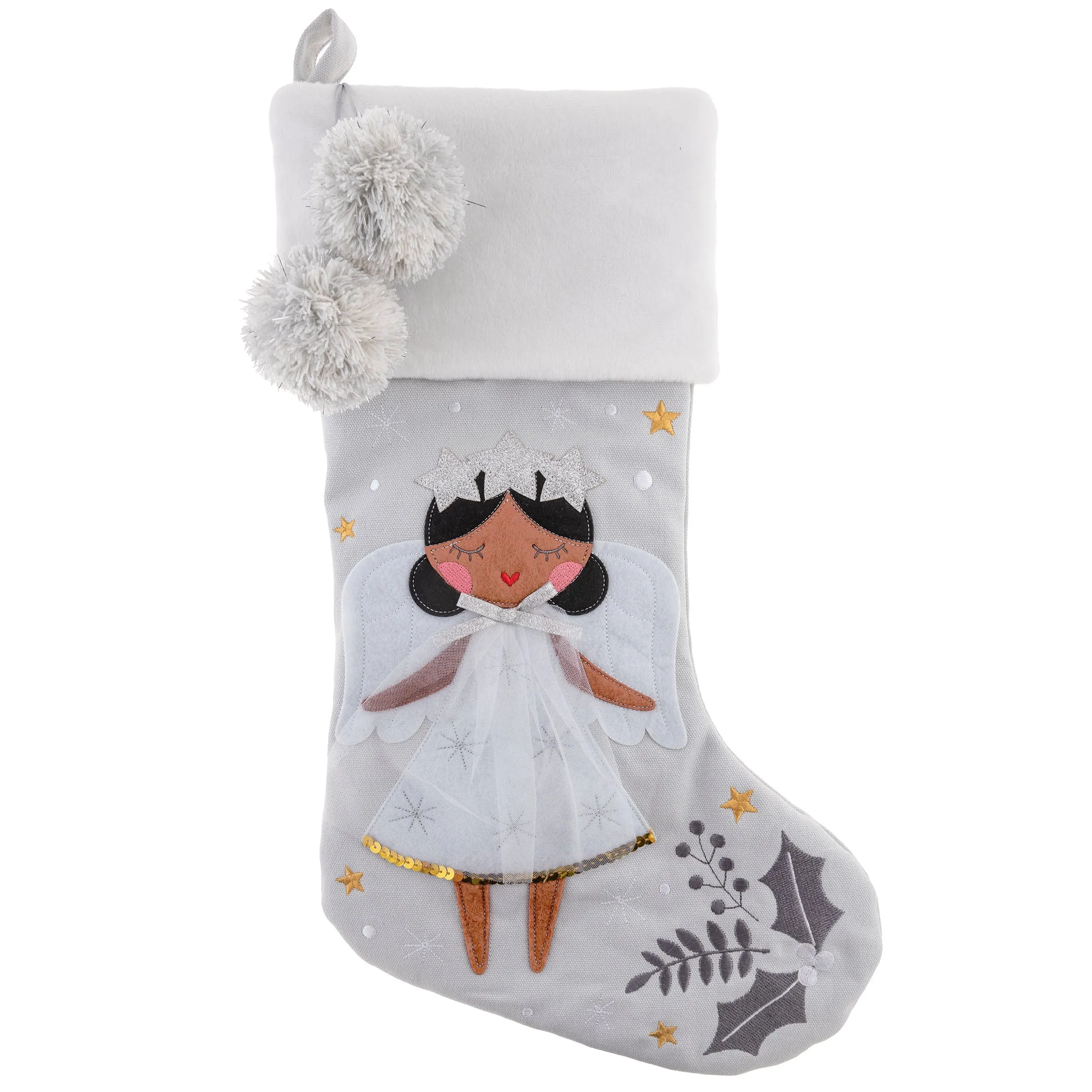 Embroidered Stocking