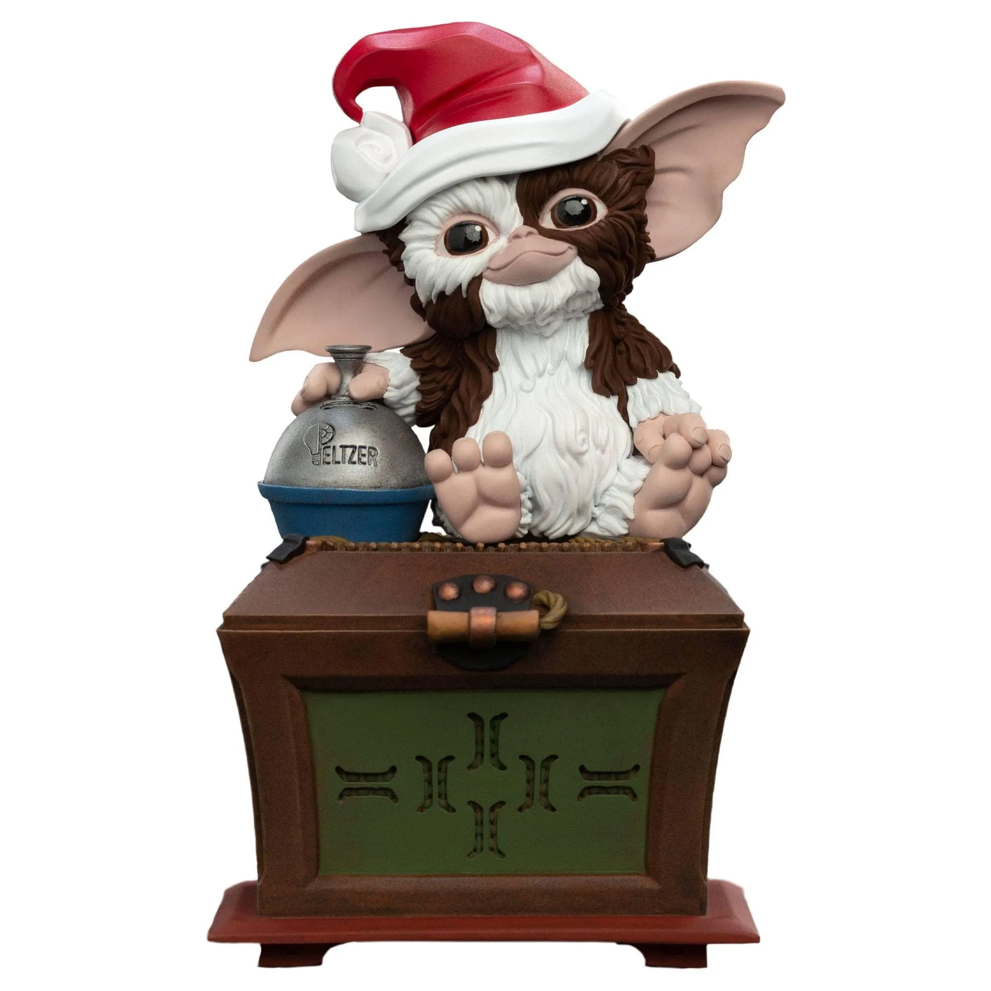 Gremlins Mini Epics Vinyl Figure Gizmo with Santa Hat Limited Edition 12 cm