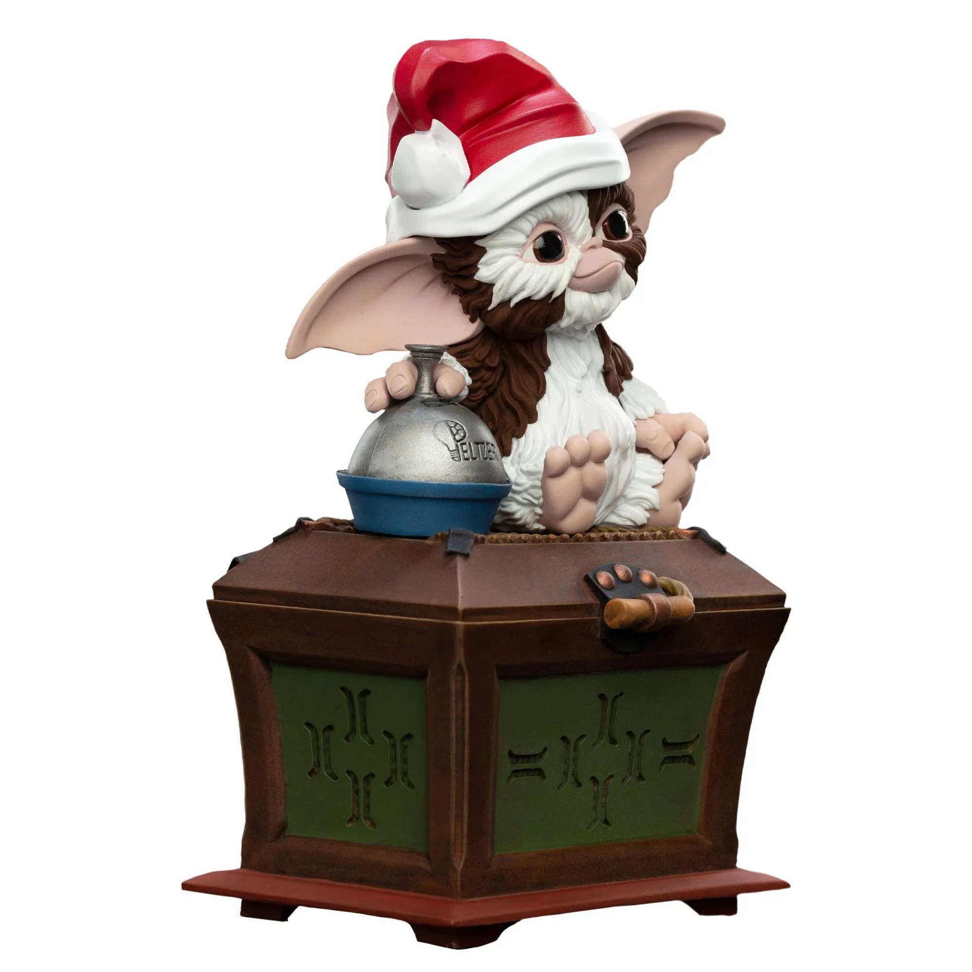 Gremlins Mini Epics Vinyl Figure Gizmo with Santa Hat Limited Edition 12 cm