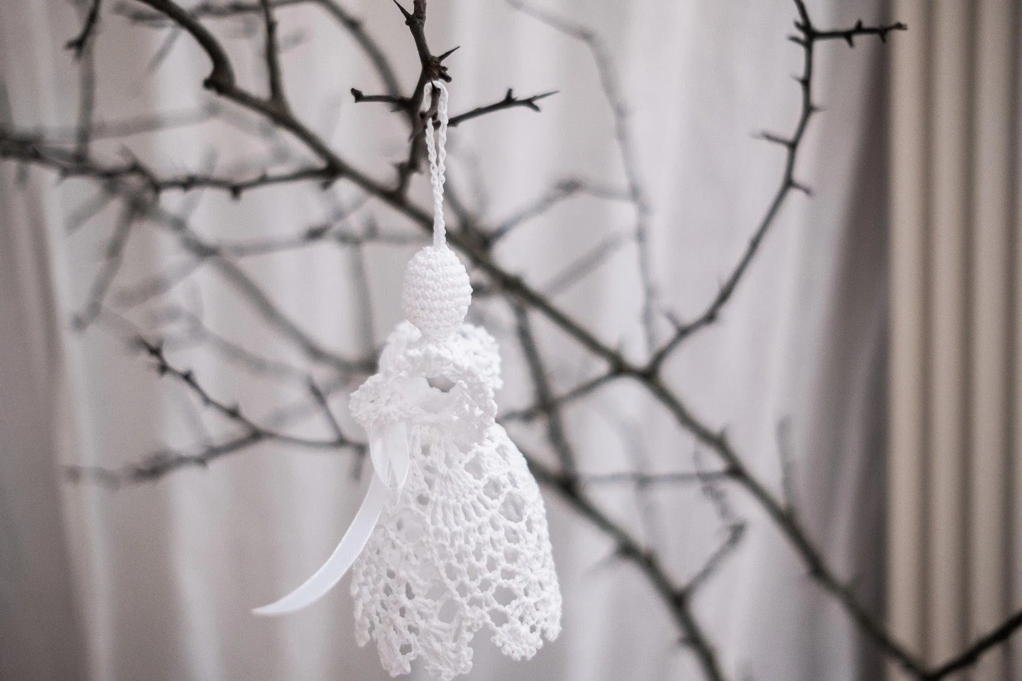 Handmade Crocheted Christmas Ornaments