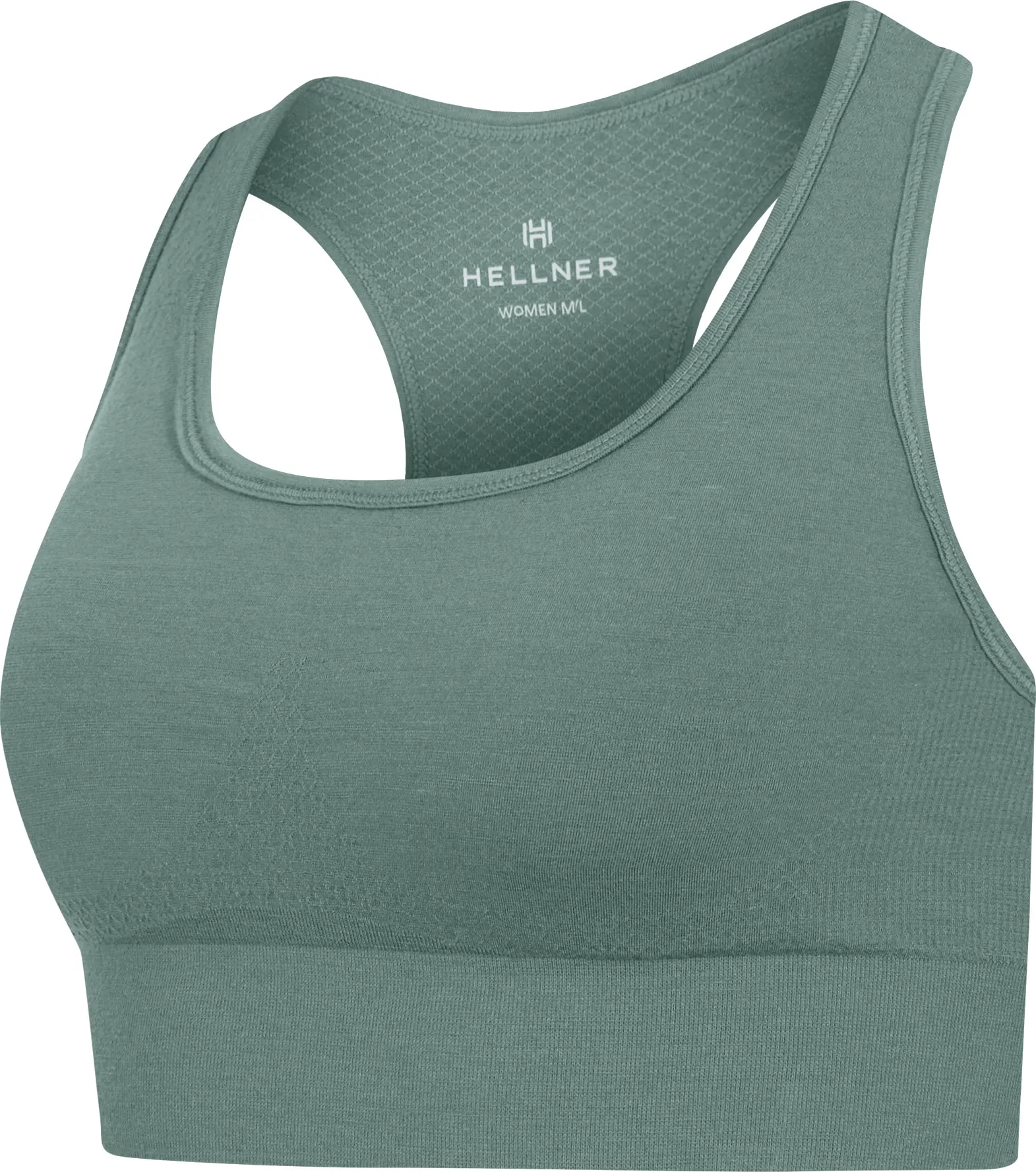 Hellner Women&#x27;s Merino Wool Seamless Bra Laurel Wreath | Buy Hellner Women&#x27;s Merino Wool Seamless Bra Laurel Wreath here | Outnorth