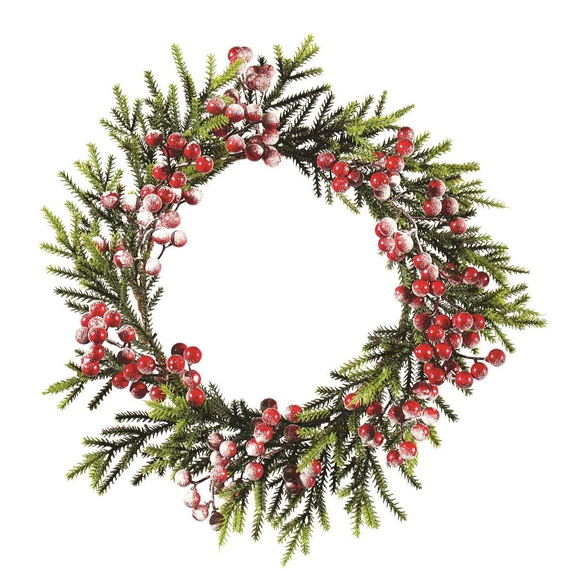 Juniper with Red Berries Small Wreath