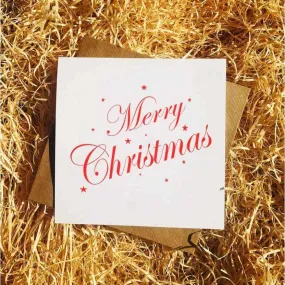 Merry Christmas Greetings Card