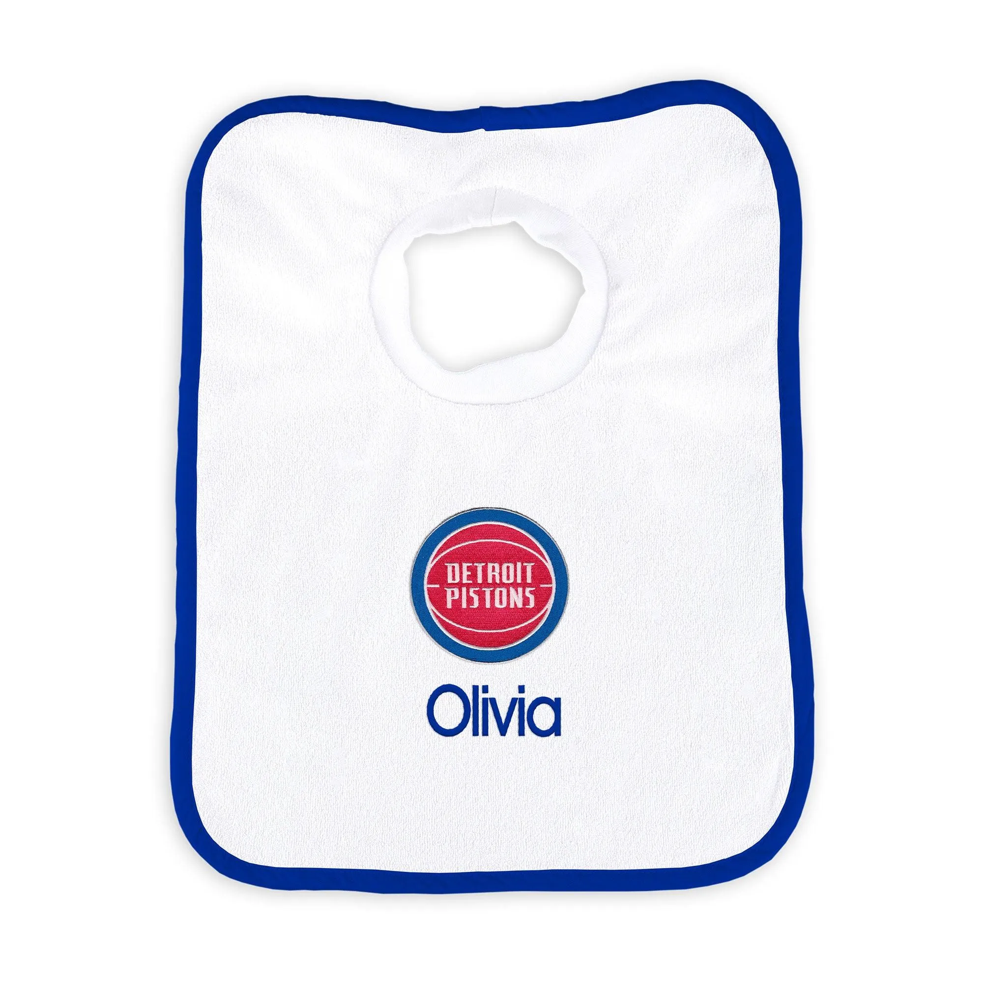 Personalized Detroit Pistons Large Basket - 9 Items