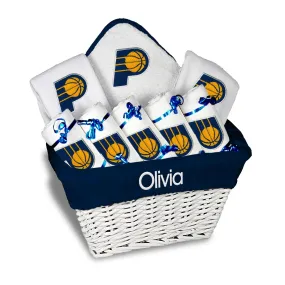 Personalized Indiana Pacers Large Basket - 9 Items