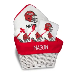 Personalized Maryland Terrapins Helmet Medium Basket - 6 Items