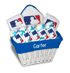 Personalized MLB Batter Large Basket - 9 Items