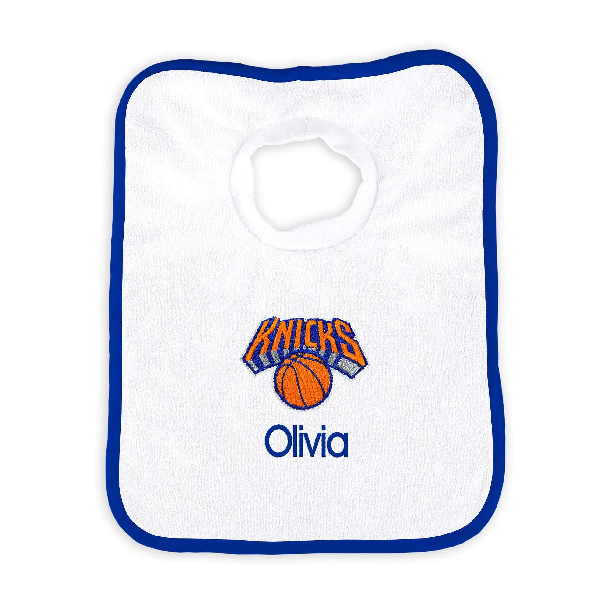 Personalized New York Knicks Large Basket - 9 Items