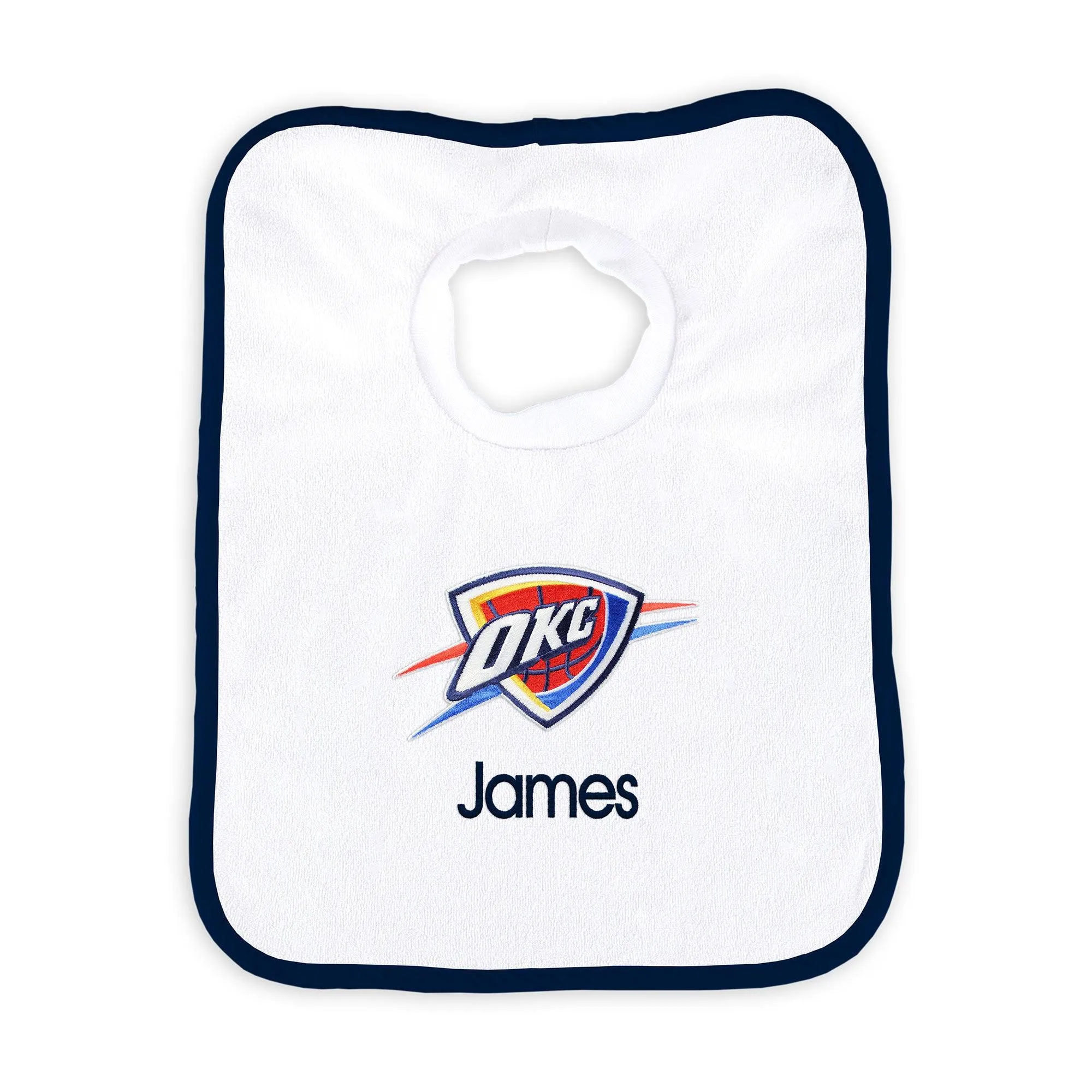 Personalized Oklahoma City Thunder Large Basket - 9 Items